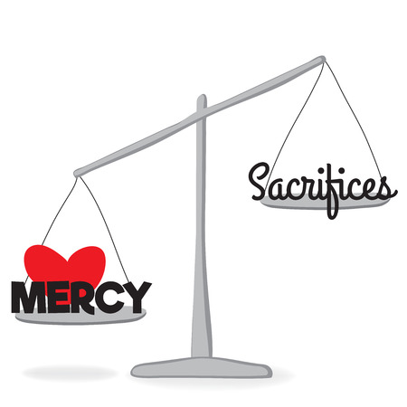 Mercy weighs moreのイラスト素材