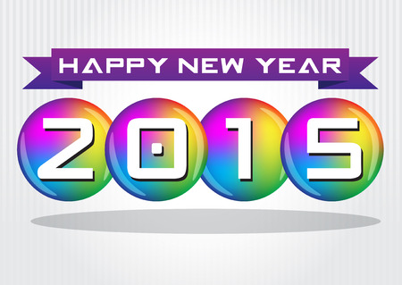 Happy new Year celebration. のイラスト素材