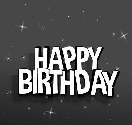 Happy Birthdayの写真素材
