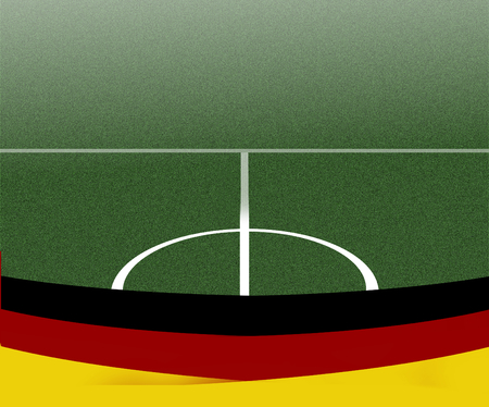 germany green fieldの写真素材