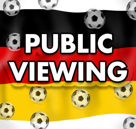 public viewingの写真素材