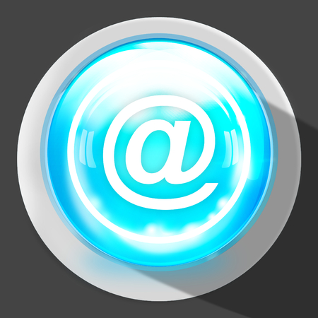 contact icon button symbolの写真素材