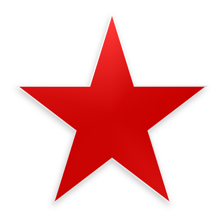 red starの写真素材