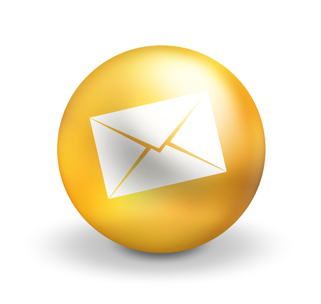 3d round ball contact usの写真素材