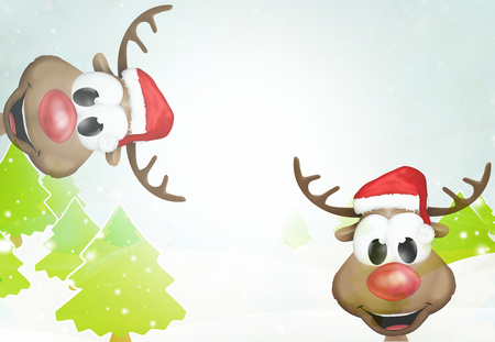 Winter Backgroundの写真素材