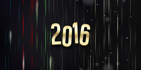 2016 New Yearの写真素材