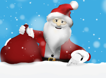 Santa Claus Christmasの写真素材