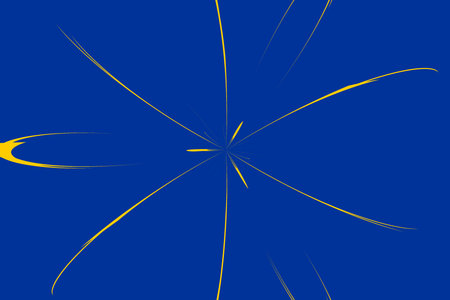 European original flag colors abstract design formの写真素材