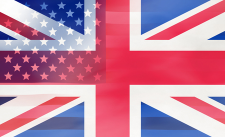 United Kingdom Flag Background Illustration Graphicの写真素材