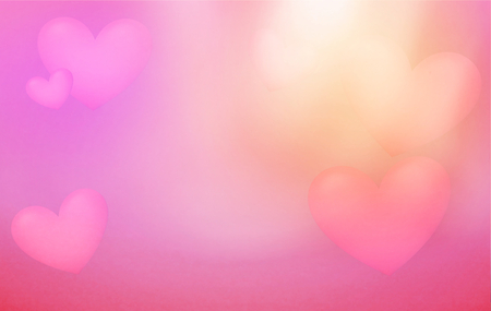 hearts background illustrationの写真素材