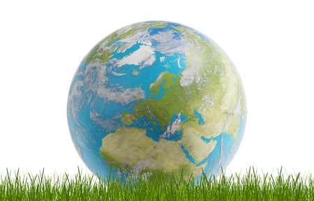 world planet 3d-illustration.の写真素材