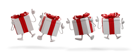 presents 3d-illustrationの写真素材