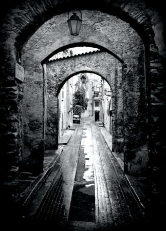 Black and white imageの写真素材