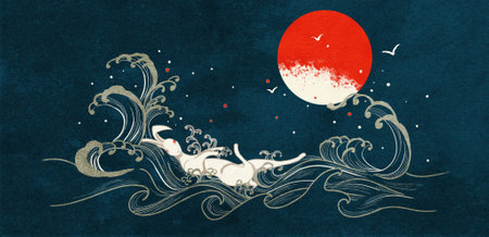 Chinese style elementsの写真素材