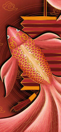 Chinese style elementsの写真素材