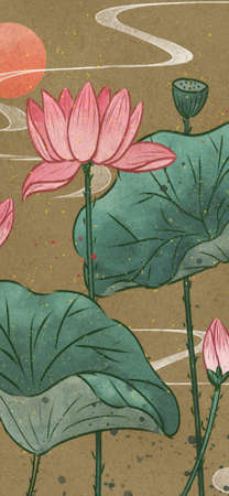 Chinese style elementsの写真素材