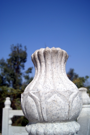 Landscape stone column の写真素材