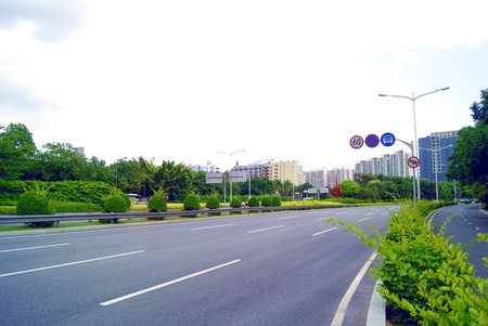 Highway traffic のeditorial素材