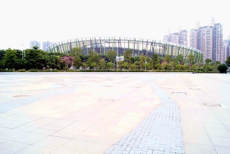 Shenzhen baoan stadium, in China 