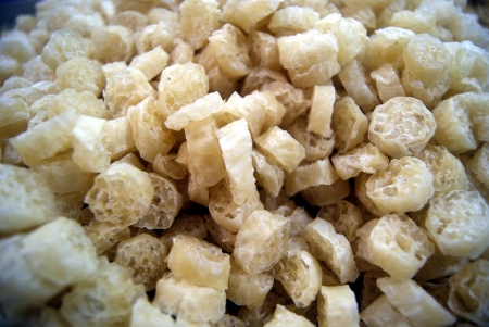 Dry lotus root tablet の写真素材