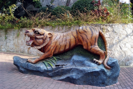 Animal sculptures の写真素材