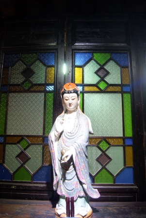 Chinese sculpture exhibition process の写真素材