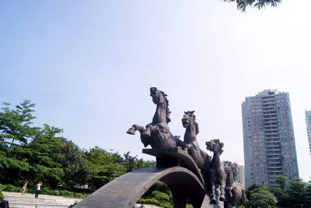 Sculpture of the horse のeditorial素材