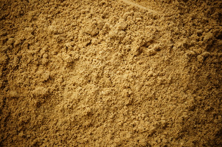 The sand in the construction siteの写真素材