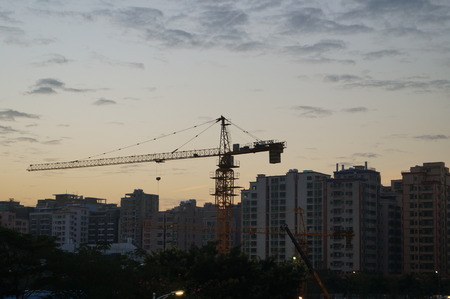 City building, in Shenzhen, Chinaのeditorial素材