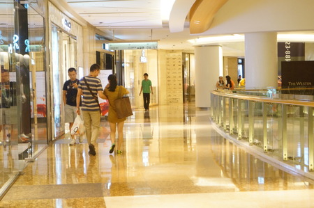 Large comprehensive shopping mall in Shenzhenのeditorial素材