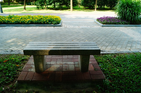 Stone bench