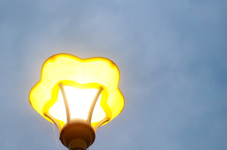 Street lampsの写真素材
