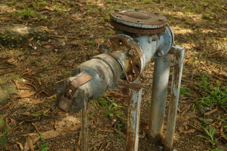 Old iron pipes
