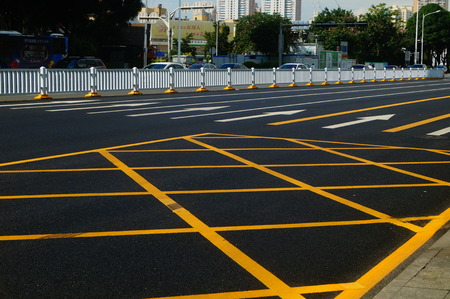 traffic linesのeditorial素材