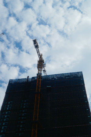 Residential buildings, in shenzhen, Chinaのeditorial素材