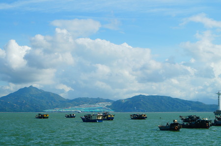 Scenic view of a beautiful seaのeditorial素材