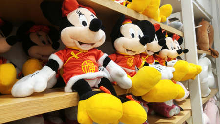 Plush dollsの写真素材