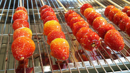 Chinese traditional snack sugar gourdの写真素材