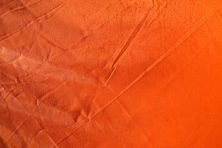 orange tent fabric have dewの写真素材