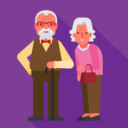 Grandparentsのイラスト素材