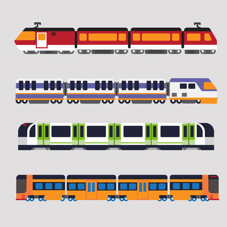 Train,subwayのイラスト素材