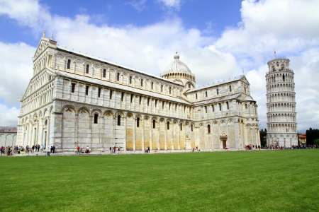 Pisa Leaning tower, Italyの写真素材