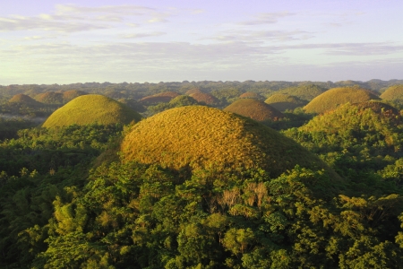 Chocolate Hills  Bohol, Philippinesの写真素材