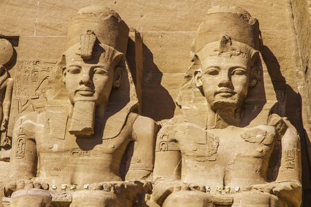 Abu Simbel temple Aswan, Egypt.