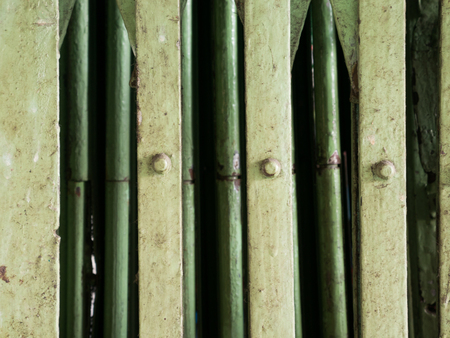 iron doorの写真素材