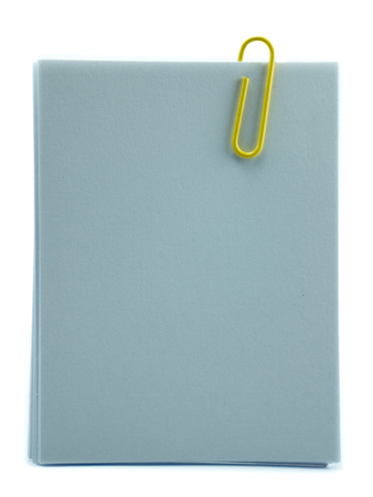 note with a cilpの写真素材