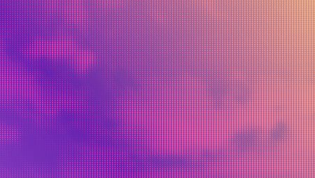 Sky with Clouds Halftone Vector Background. Trendy Backdrop for Your Business and Advertisingの写真素材