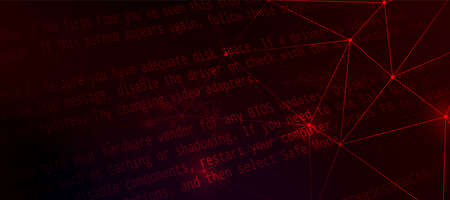 Abstract Red Background. Malware, or Hack Attack Concept