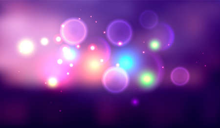 Colorful backdrop. Vector festive background with bokehのイラスト素材