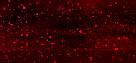 Futuristic Digital Technology Vector Background. Cyber Attack, Ransomware, Malware, Scareware...